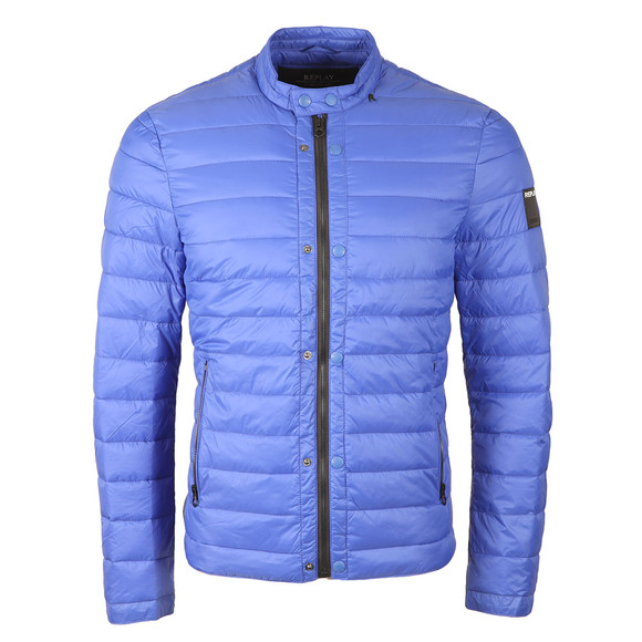 Replay Mens Blue M8855 Puffer Jacket main image