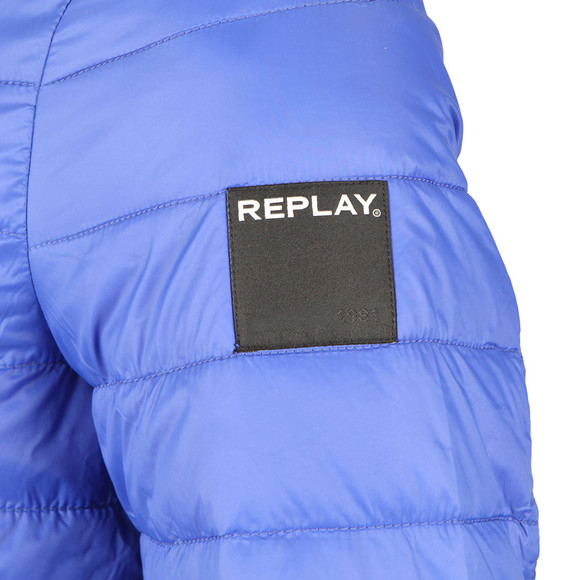 Replay Mens Blue M8855 Puffer Jacket main image