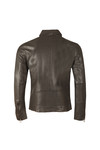 Pretty Green Mens Black Jennets Leather Jacket