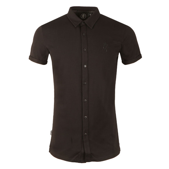 Gym King Mens Black Short Sleeve Jersey Shirt main image
