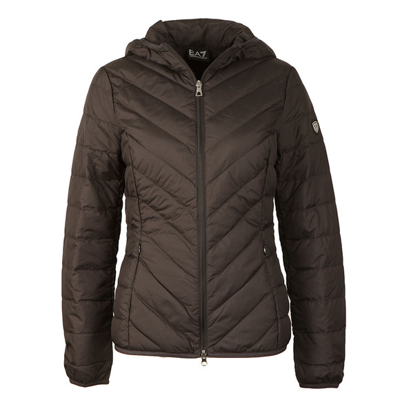 EA7 Emporio Armani Hooded Down Jacket | Masdings