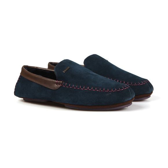 Ted Baker Mens Blue Moriss 2 Suede Slipper main image