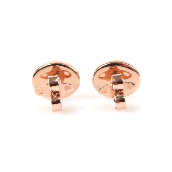 Vivienne Westwood Womens Bronze Embossed Logo Stud Earring #2