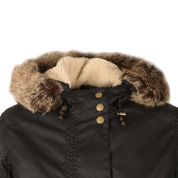 Barbour Lifestyle Womens Blue Kelsall Winter Parka #2