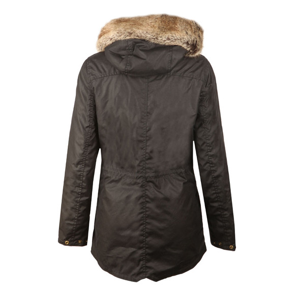 Barbour Lifestyle Womens Blue Kelsall Winter Parka #3