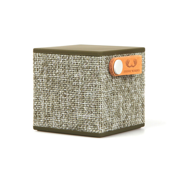 Fresh & Rebel Mens Green Rockbox Cube main image