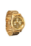 Nixon Mens Gold Nixon 48-20 Chrono Watch