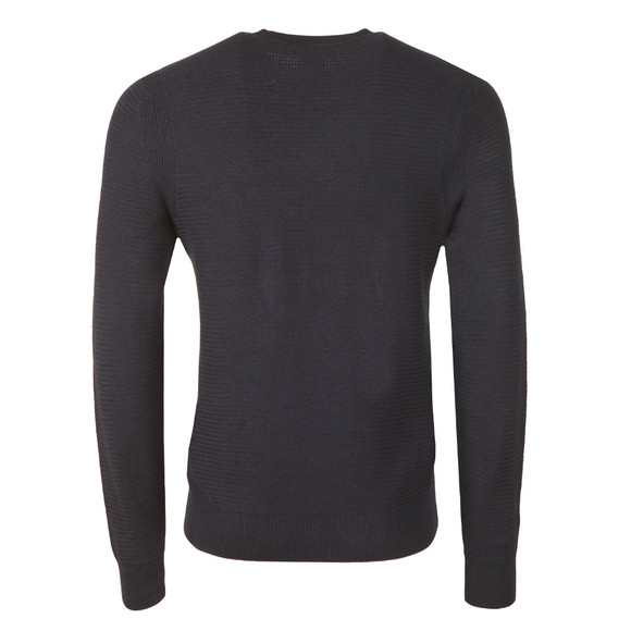 BOSS Mens Blue Casual Kelvor Jumper main image