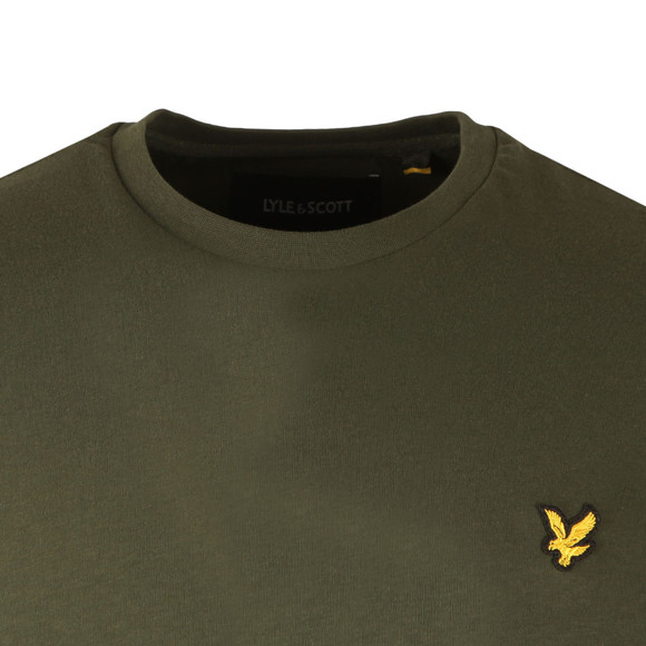 Lyle & Scott Mens Green Basic T-Shirt main image