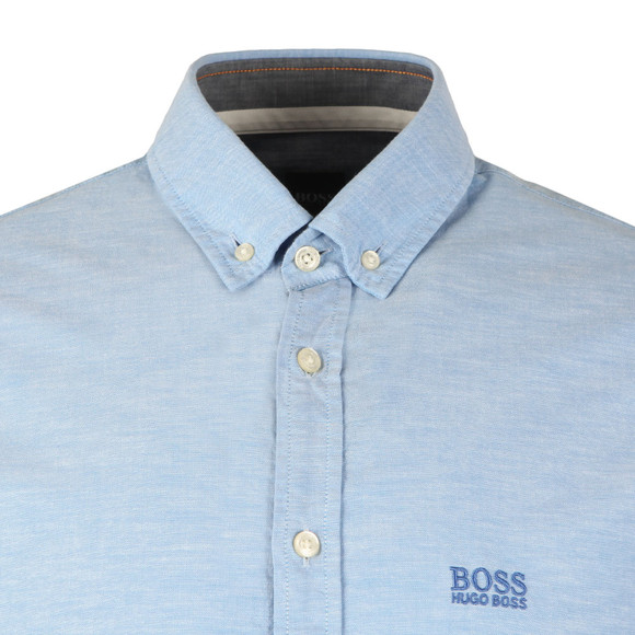 BOSS Mens Blue Casual Epreppy Shirt main image