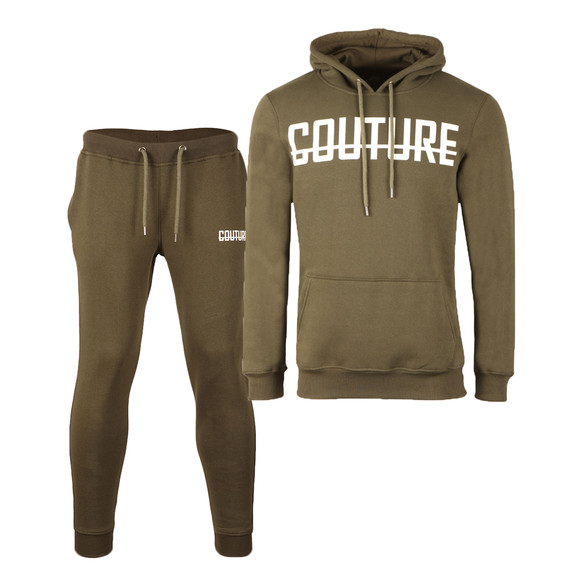 Fresh Couture Mens Green Overhead Full Tracksuit main image