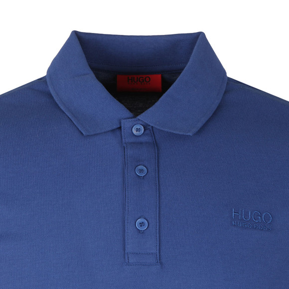HUGO Mens Blue Donos Polo Shirt #2