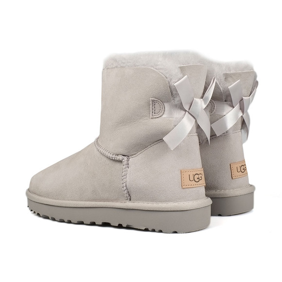 Ugg Womens Grey Mini Bailey Bow II Boot main image