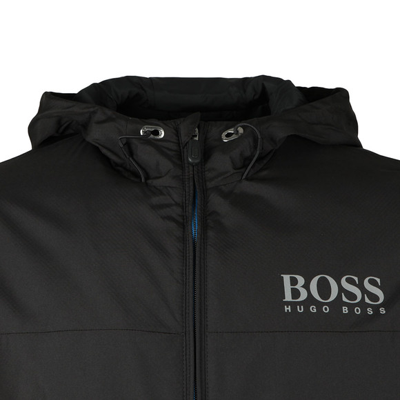 BOSS Mens Black Athleisure Jeltech Hooded Jacket main image