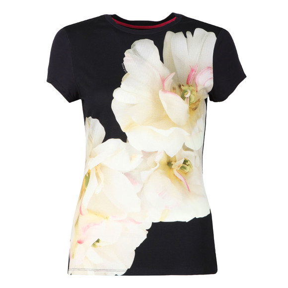 Ted Baker Womens Blue Tinko Gardenia Fitted T Shirt main image