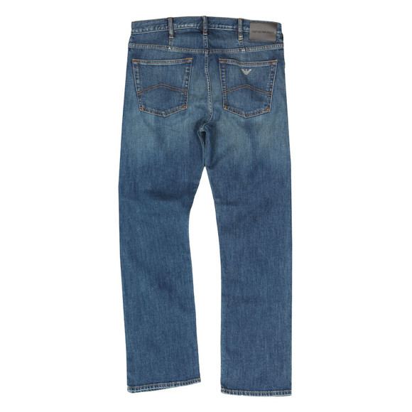 Emporio Armani Mens Blue J21 Regular Fit Jean main image