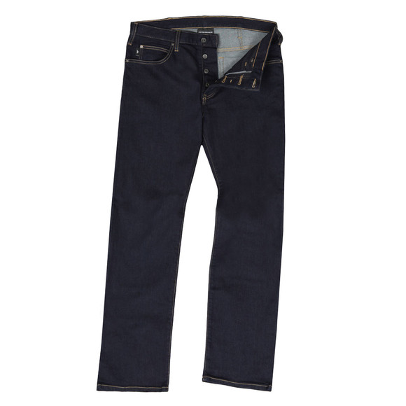 Emporio Armani Mens Blue J21 Regular Fit Jean main image
