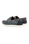 Superdry Mens Blue Leather Deck Shoe