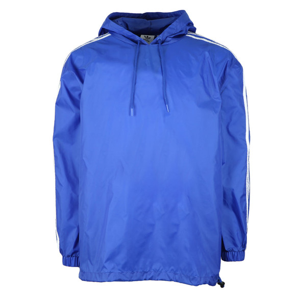 adidas Originals Mens Blue Poncho Windbreaker #2