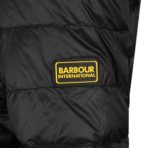 Barbour International Womens Black Triple Quilted Jacket #3