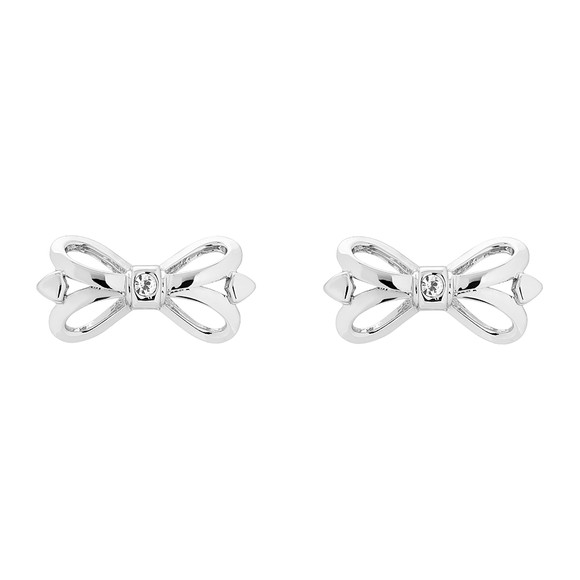 Ted Baker Womens Grey Harmone Bow Stud Earring main image