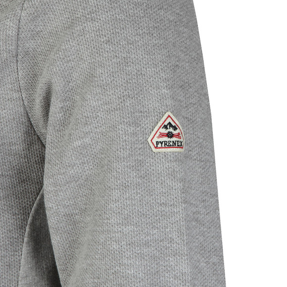 Pyrenex Mens Grey Herve Full Zip Hoody #2