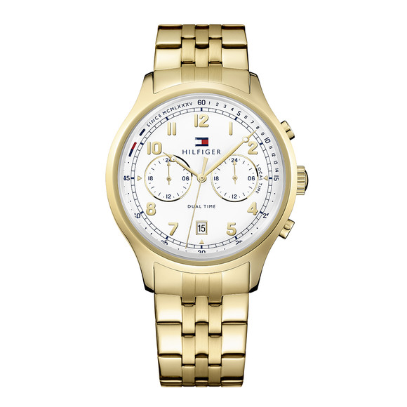 Tommy Hilfiger Mens Gold Emerson Watch main image