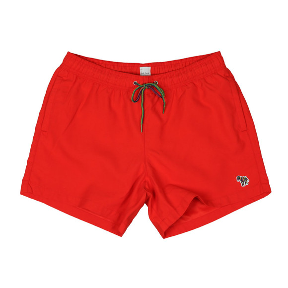 PS Paul Smith Mens Red Zebra Swim Short #1