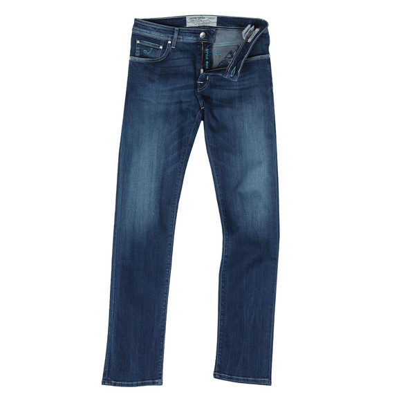 Jacob Cohen Mens Blue PW625 Regular Tapered Jean #1