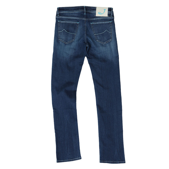 Jacob Cohen Mens Blue PW625 Regular Tapered Jean #2