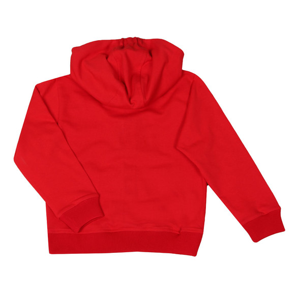 Paul & Shark Cadets Boys Red Tonal Logo Full Zip Hoody main image