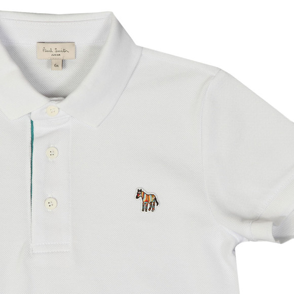 Paul Smith Junior Boys White Ridley Polo Shirt main image