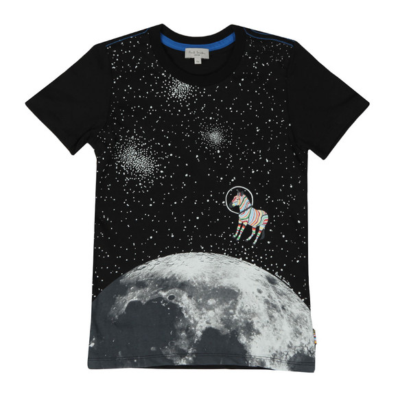 Paul Smith Junior Boys Black Rusty Glow In The Dark T Shirt main image