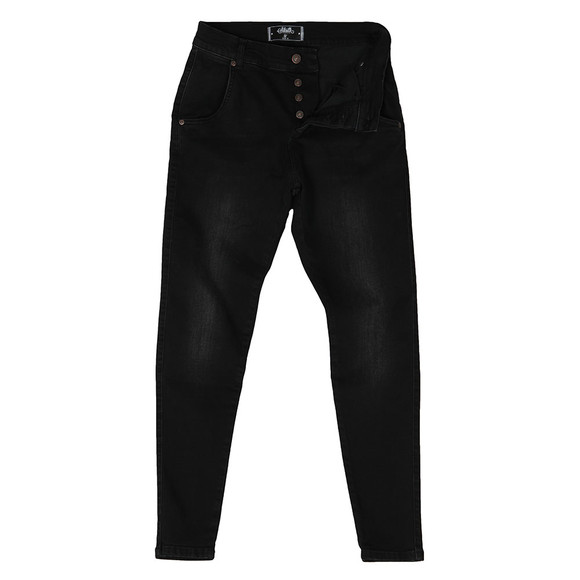 Sik Silk Mens Black Skinny Jean main image