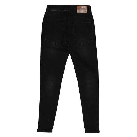 Sik Silk Mens Black Skinny Jean main image