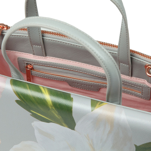 Ted Baker Womens Grey Peobe Chatsworth Bloom Tote Bag #3
