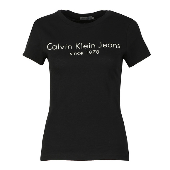 Calvin Klein Jeans Womens Black Tamar-49b T Shirt main image