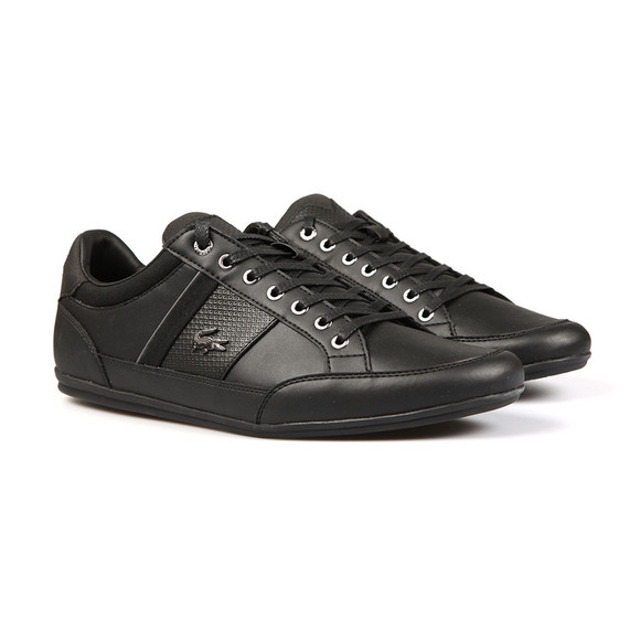 Lacoste Mens Black Chaymon 118 Leather Trainer #2
