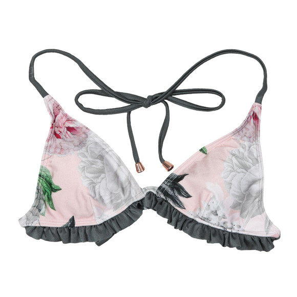 Ted Baker Elessi Palace Gardens Ruffle Bikini Top | Oxygen Clothing