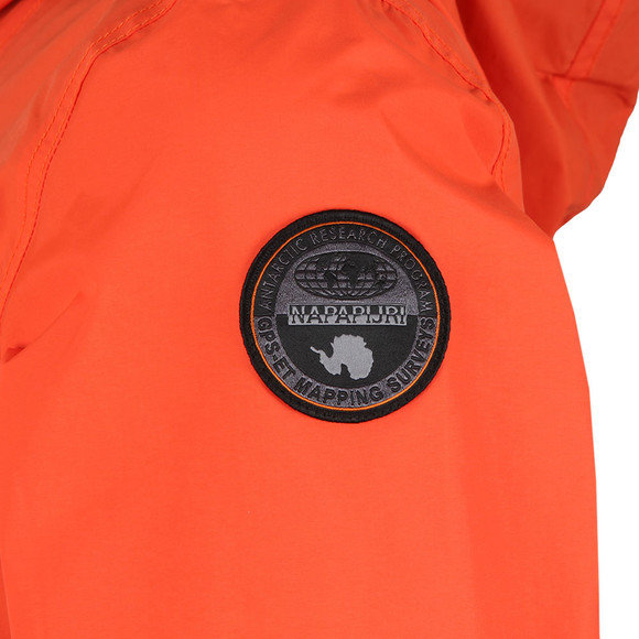 Napapijri Mens Orange Rainforest Summer Jacket #2