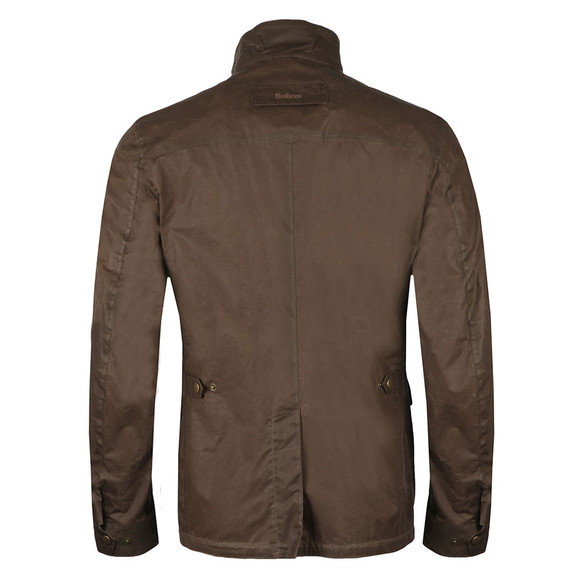Barbour Lifestyle Mens Brown Ogston Lightweight Wax Jacket #3