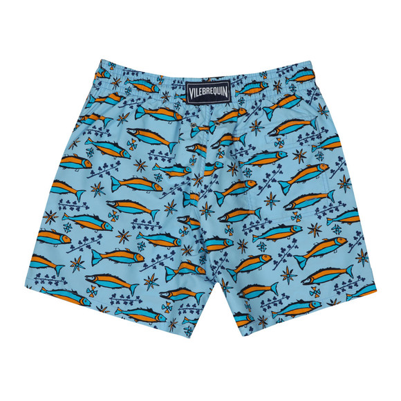 Vilebrequin Mens Blue Sardine Swim Shorts #2