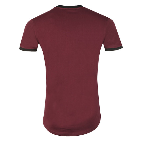 Gym King Mens Red Ringer T-Shirt main image