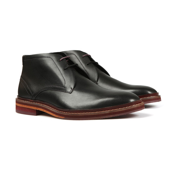 Ted Baker Mens Black Azzlan Leather Boots main image