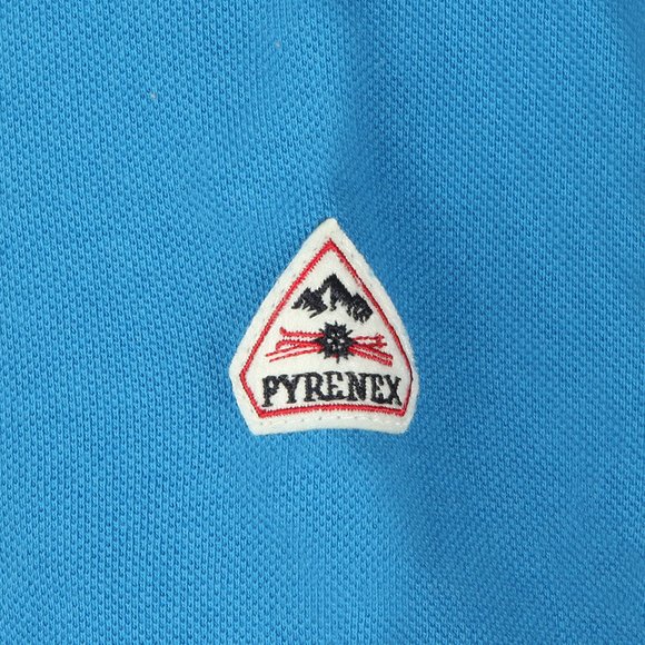 Pyrenex Mens Blue Lionel Polo Shirt main image