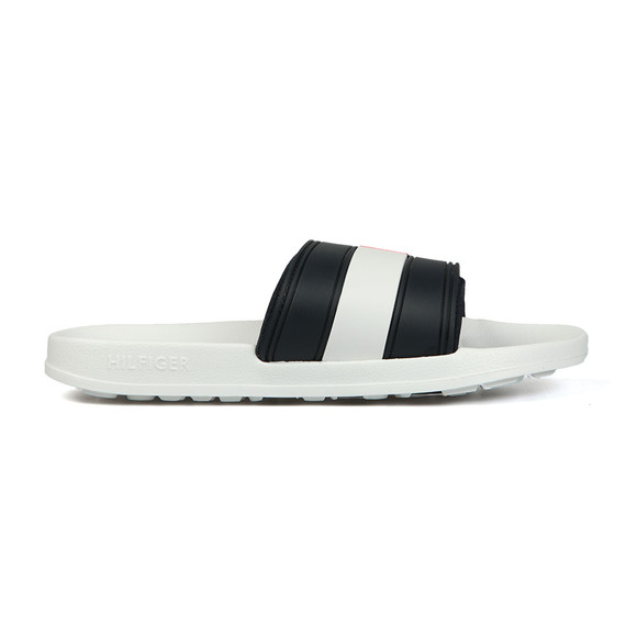 Tommy Hilfiger Mens White Logo Slider main image