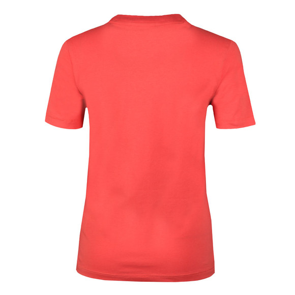 adidas Originals Womens Pink Trefoil T Shirt main image