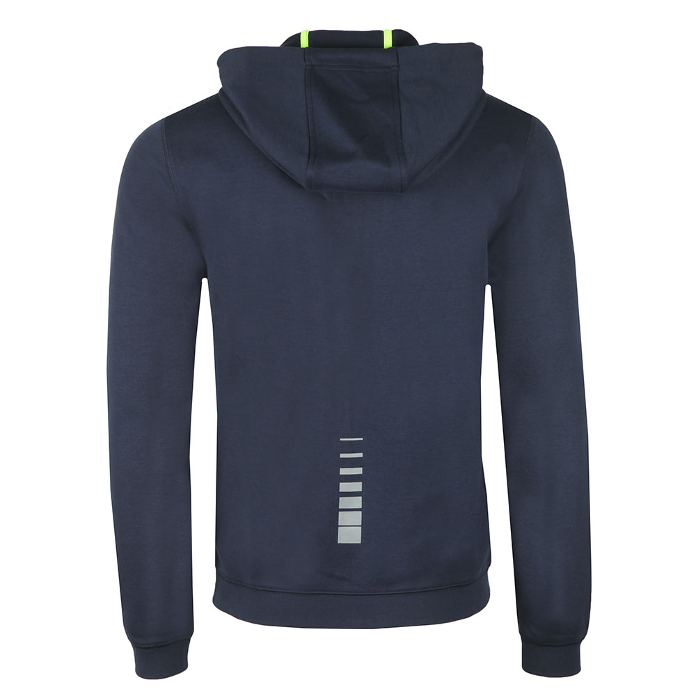EA7 Emporio Armani Neon Logo Zip Hoody | Masdings