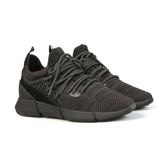 Cortica Mens Black Rapide Knit Trainers main image
