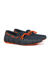 Swims Mens Blue Braided Lace Loafer